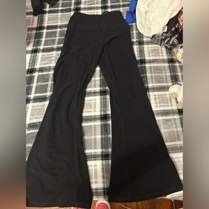High waisted Hollister flare leggings